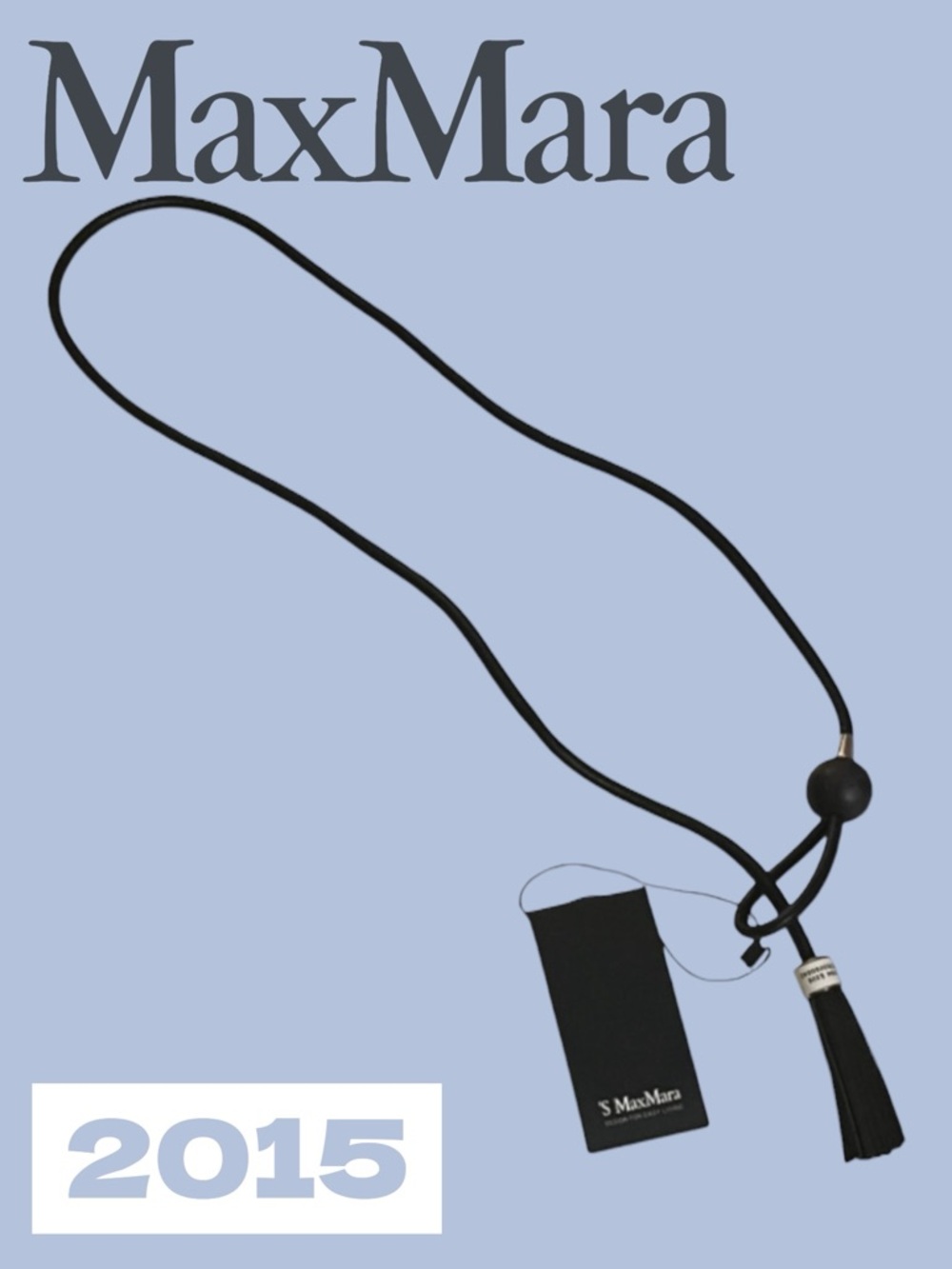 MaxMara Leather Tassle Mixed Media Addi Belt Fall / Winter 2015 Max&Co.
